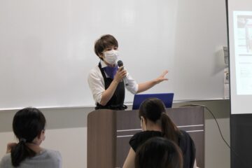 西川満希子さん 小中学校の栄養教諭を対象とした講演&調理！