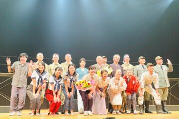 舞台「あゝ大津島 碧き海」が終演！多くのメディアのニュースで！